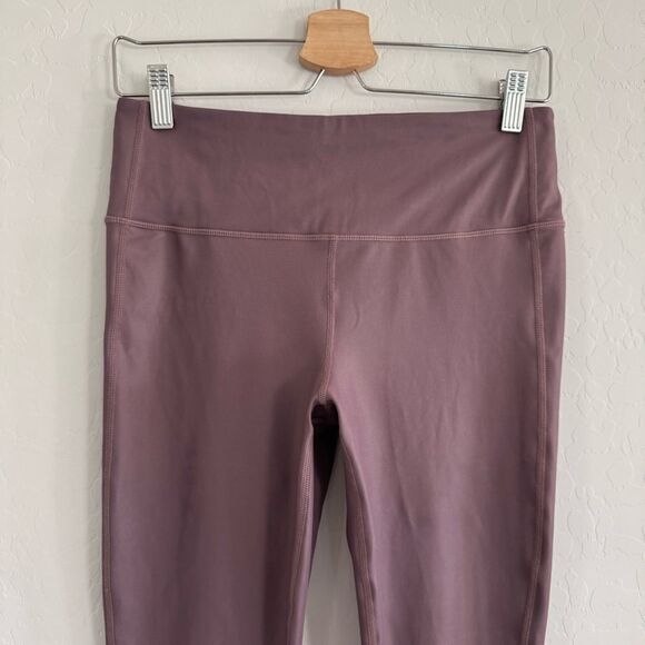 Athleta High Rise Chaturanga Shine Tight Mauve Purple #869055 Womens Size M - Picture 3 of 10